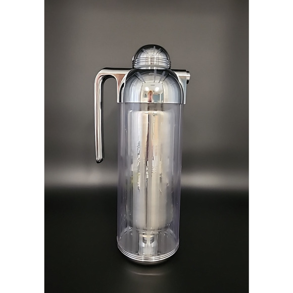 MCM CROWN CORNING Metropolis Thermique Thermos Space Age Design Retro - Picture 1 of 11